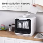 COMFEE' Mini Dishwasher Countertop with 5L Water Tank - Image 3